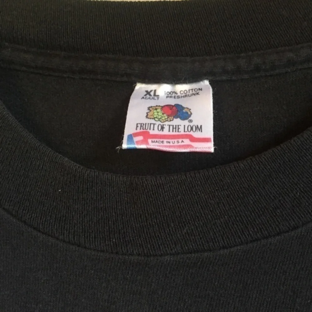 1993 Vintage Men’s Women’s Black Pearl Jam Band Alive Stickman Cotton Tee Sz XL - Picture 10 of 16